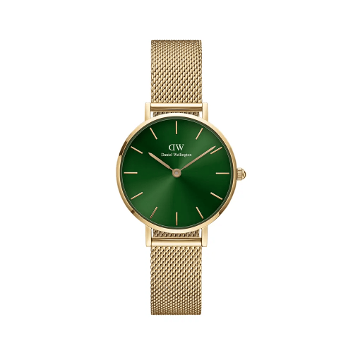 OROLOGIO PETITE EMERALD GOLD DANIEL WELLINGTON DW00100479